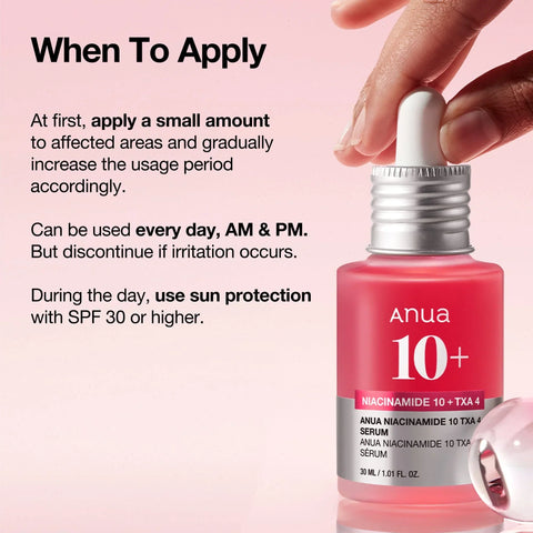 Niacinamide 10 TXA 4 Serum for Brightening and Dark Spots